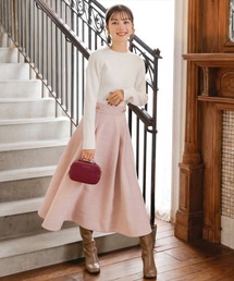 WILLSELECTION | ラメツイードビット付きスカート(スカート)