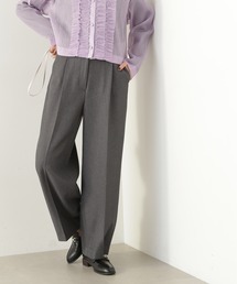 N.(N. Natural Beauty Basic) | 【S Size Line】◆センタープレスワイドイージーパンツ(スラックス)