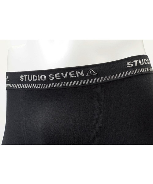 BROS by WACOALMEN（ブロスバイワコールメン）の「ボクサーパンツ　「STUDIO SEVENコラボ」　「PANTS HOLIC」（ボクサーパンツ・メンズ・ブラック/オレンジ・S～LL）」の11枚目の写真