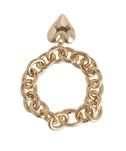 LAGUNAMOON（ラグナムーン）の「ハートチェーンブレスレット（ブレスレット・レディース・ゴールド/シルバー・FREE）」の6枚目の写真