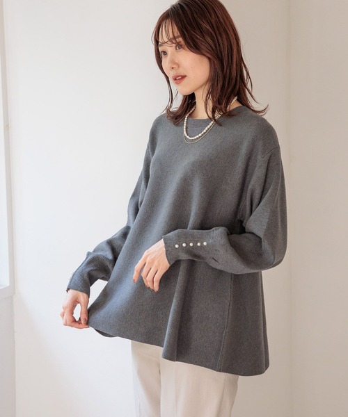 GLOBAL WORK（グローバルワーク）の「2連淡水パールネックレス/985790（ネックレス・レディース・ゴールド系その他/ゴールド系その他2/シルバー系その他2/シルバー系その他・ONE SIZE）」の9枚目の写真