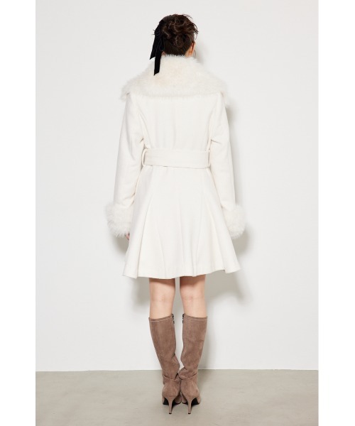 rienda（リエンダ）の「ウエストフィットエレガントマルチミニコート