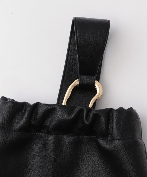 A part by(アパートバイ)の「≪追加3≫カナグツキワンハンドルバッグ(ショルダーバッグ・レディース・オフホワイト/ブラック/シルバー/ライトベージュ・FREE)」の15枚目の写真