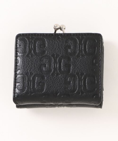 GYDA(ジェイダ)の「GYDA(ジェイダ) / 口金ミニ財布 コンパクト GY-W212 EMBOSS(財布・レディース・ベージュ/ブラック/ピンク・FREE)」の4枚目の写真