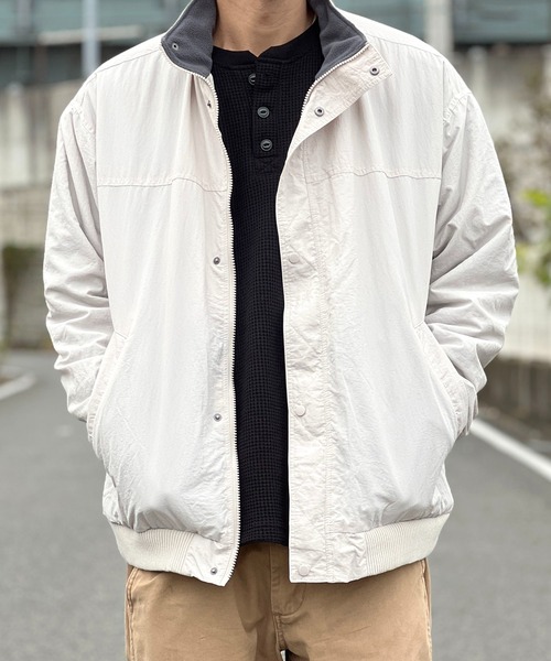 セール】MRU/エムアールユー ナイロン 撥水 裏フリース スタンド