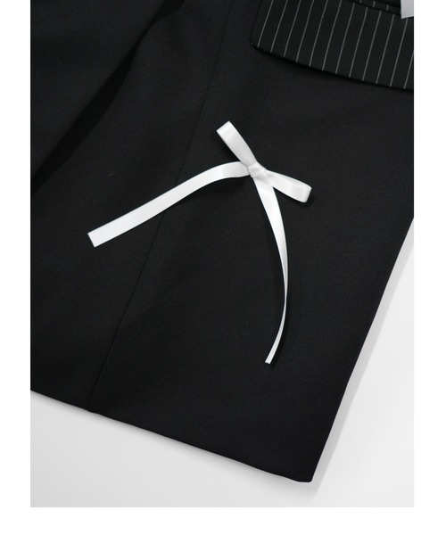 Uenui（ウニュイ）の「many ribbon jacket（テーラード