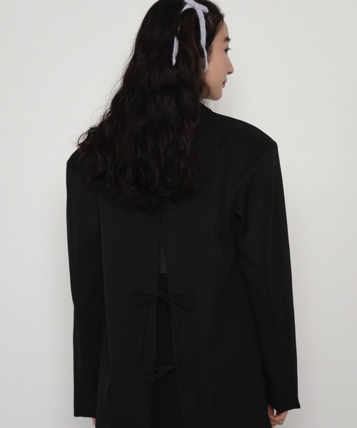 ジャケット・アウター many ribbon jacket Uenui（ウニュイ）の「many ribbon jacket（テーラード