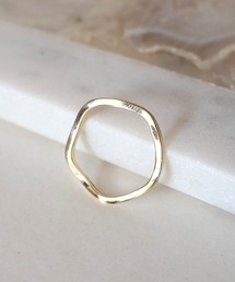Iroquois（イロコイ）の「SENTI センティ / FINE RING WAVE GOLD シルバー925ウェーブリング 指輪 / 4083（リング）」