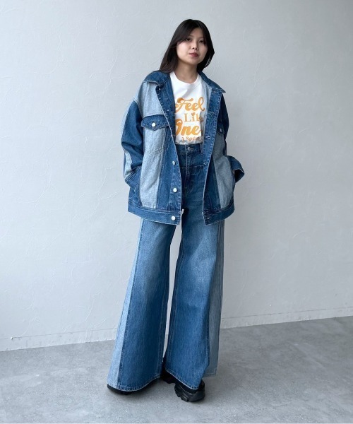 pageboy ページボーイ アソートデニムGジャン 楽天市場】【SALE／40%OFF】アソートデニムGジャン PAGEBOY