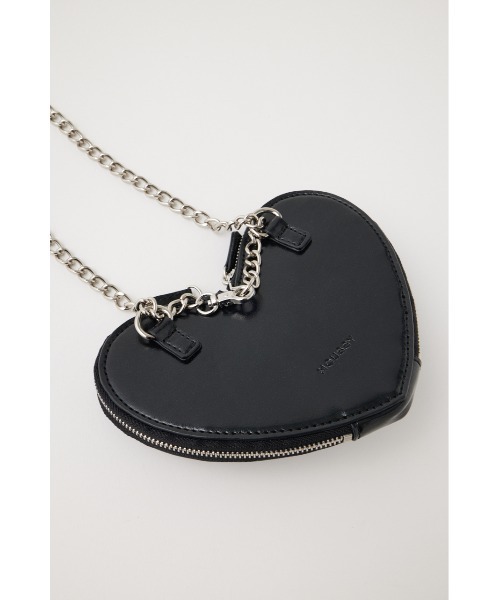 MOUSSY（マウジー）の「HEART MOTIF BAG（ショルダーバッグ）」 - WEAR