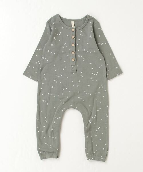 【セール】『Quincy Mae』LONG SLEEVE JUMPSUIT | STARS（その他ベビー用品）｜Quincy Mae（クインシーメイ）