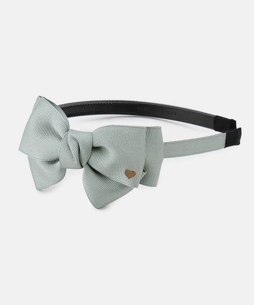 ROPE' PICNIC（ロペピクニック）の「【KIDS】グログランリボンカチューシャ/セレモニー（カチューシャ・キッズ・サックスブルー/ライトグレー/ラベンダー/ピンク/ネイビー/キナリ/ライトグリーン/レッド・FREE）」の18枚目の写真