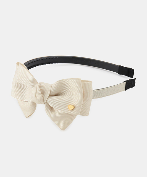 ROPE' PICNIC（ロペピクニック）の「【KIDS】グログランリボンカチューシャ/セレモニー（カチューシャ・キッズ・サックスブルー/ライトグレー/ラベンダー/ピンク/ネイビー/キナリ/ライトグリーン/レッド・FREE）」の11枚目の写真