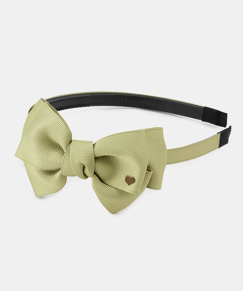 ROPE' PICNIC（ロペピクニック）の「【KIDS】グログランリボンカチューシャ/セレモニー（カチューシャ・キッズ・サックスブルー/ライトグレー/ラベンダー/ピンク/ネイビー/キナリ/ライトグリーン/レッド・FREE）」の15枚目の写真