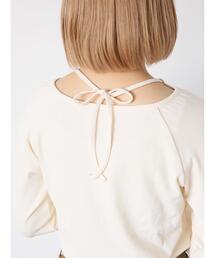 ehka sopo | バックリボンカットソー(Tシャツ/カットソー)