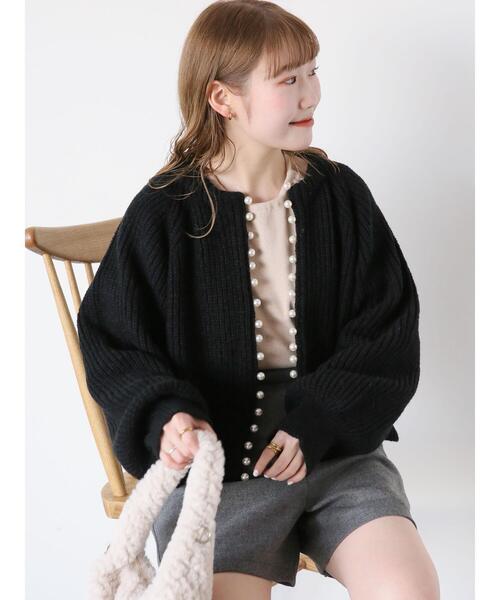 ehka sopo(エヘカソポ)の「バックリボンカットソー(Tシャツ/カットソー・レディース・ベージュ/キナリ/グレー・F)」の8枚目の写真