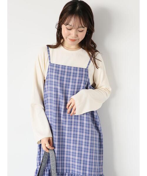 ehka sopo(エヘカソポ)の「バックリボンカットソー(Tシャツ/カットソー・レディース・ベージュ/キナリ/グレー・F)」の16枚目の写真