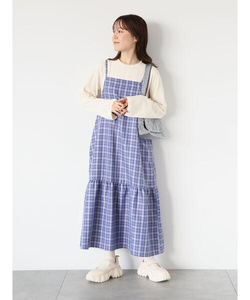 ehka sopo(エヘカソポ)の「バックリボンカットソー(Tシャツ/カットソー・レディース・ベージュ/キナリ/グレー・F)」の17枚目の写真