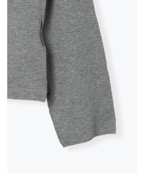 ehka sopo(エヘカソポ)の「バックリボンカットソー(Tシャツ/カットソー・レディース・ベージュ/キナリ/グレー・F)」の12枚目の写真