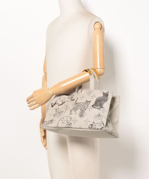 russet（ラシット）の「【Cat's ISSUE × russet】横長トートバッグ (CE
