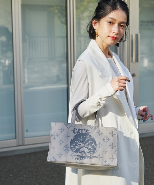 russet（ラシット）の「【Cat's ISSUE × russet】横長トートバッグ (CE