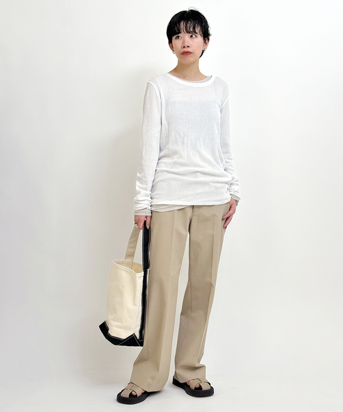 【AP STUDIO】最終値下げ美品シアーワッフルTシャツ AP STUDIO｜* New シアーワッフルTシャツ | Rakuten Fashion