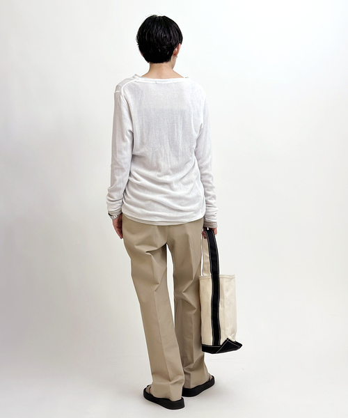 AP STUDIO（エーピーストゥディオ）の「シアーリブTシャツ（T