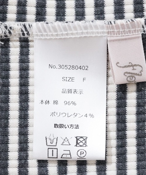 flower(フラワー)の「タイニーブロッサムトップ(Tシャツ/カットソー・レディース・チャコール/レッド・FREE)」の15枚目の写真