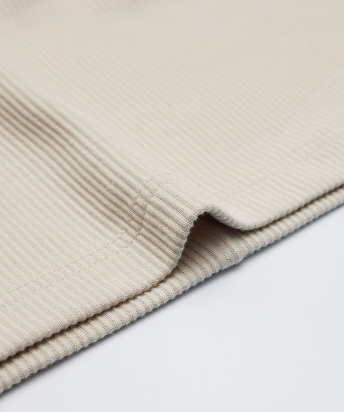 ROPE' PICNIC(ロペピクニック)の「ディテール袖ドッキングテレコワンピース(ワンピース・レディース・ブラック/オフホワイト/ベージュ系その他・38)」の20枚目の写真