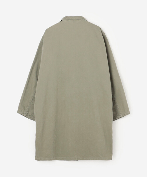 orSlow（オアスロウ）の「orSlow | ヘリンボーンショップコート MEN（その他アウター・メンズ・グリーン・4/5）」の3枚目の写真