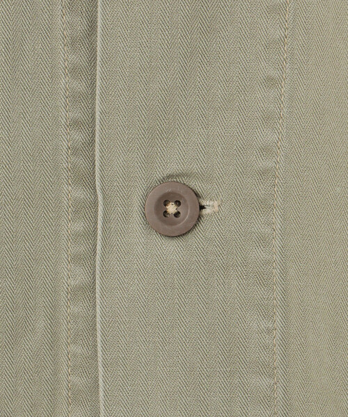orSlow（オアスロウ）の「orSlow | ヘリンボーンショップコート MEN（その他アウター・メンズ・グリーン・4/5）」の8枚目の写真