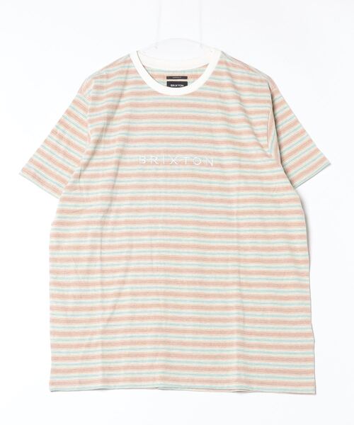 BRIXTON(ブリクストン)の「【BRIXTON】HILT ALPHA LINE S/S KNIT(Tシャツ/カットソー・メンズ・ブラック/ベージュ系その他・MEDIUM/X-LARGE/LARGE)」の5枚目の写真