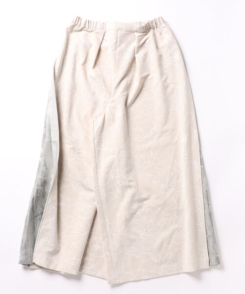【国内在庫】 カヤ】春ざれ八掛ワイドパンツ（その他パンツ）｜カヤ（カヤ）の パンツ