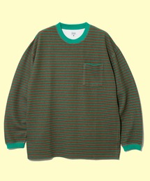 AOZORA | AOZORA/アオゾラ 接結ボーダー ロンTEE(Tシャツ/カットソー)