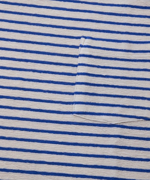 AOZORA（アオゾラ）の「AOZORA/アオゾラ 　接結ボーダー ロンTEE（Tシャツ/カットソー・メンズ・アイボリー/ブラウン/グレー・LARGE/MEDIUM）」の7枚目の写真