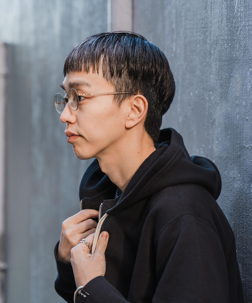 LOOPWHEELER(ループウィラー)の「【LOOPWHEELER for LOWERCASE × POGGYTHEMAN】別注 ジップフーディー(パーカー・メンズ・ブラック・MEDIUM/LARGE/X-LARGE)」の14枚目の写真