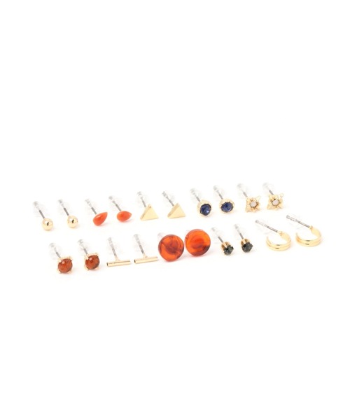 niko and...（ニコアンド）の「10SETプチカラーピアスN（ピアス（両耳用）・レディース・グリーン/ブラウン/パープル/ライトブルー/レッド/ライトブラウン/ピンク/その他1/その他2/その他3/その他4・0）」の13枚目の写真