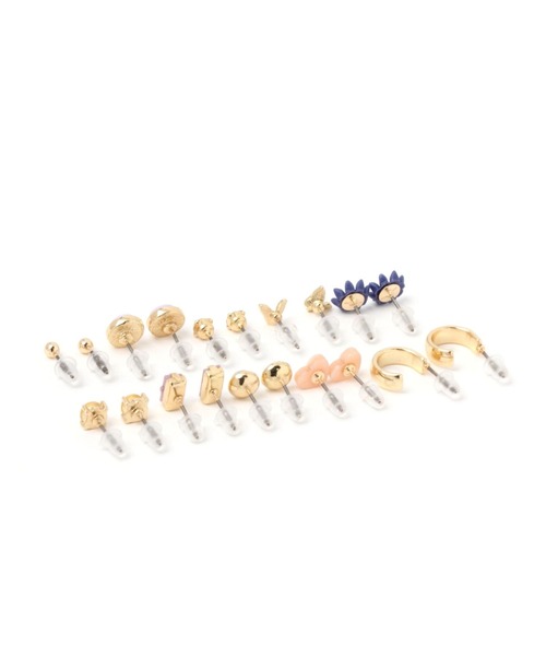 n.♡ページです♪ロードナイト他…ピアスとイヤリング計10点です♪ ハートカラフルジュエルキャッチ｜ボディピアス凛【公式】