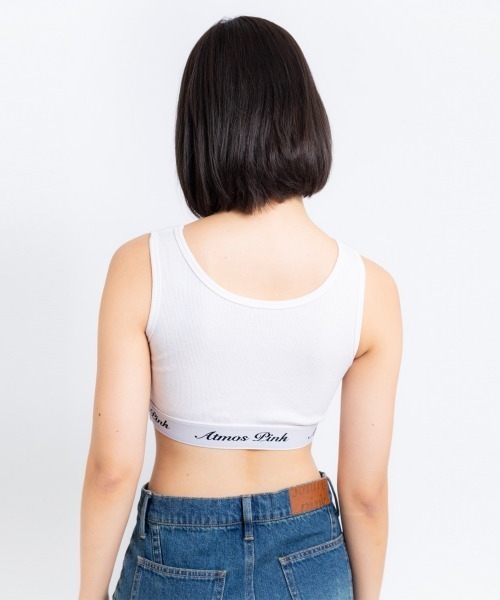 atmos pink（アトモスピンク）の「atmos pink Basic inner wear / アトモス ピンク ベーシック インナー ウェア（タンクトップ・レディース・ホワイト/グレー/ブラック・M/S）」の7枚目の写真