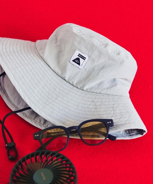 POLeR(ポーラー)の「POLeR × FREAK'S STORE/ポーラー × フリークスストア 別注 2WAY SUNGUARD LONGBRIM HAT / サンガード ロングブリムハット(ハット・メンズ・ブラック/グレー/ベージュ・ONE SIZE)」の21枚目の写真