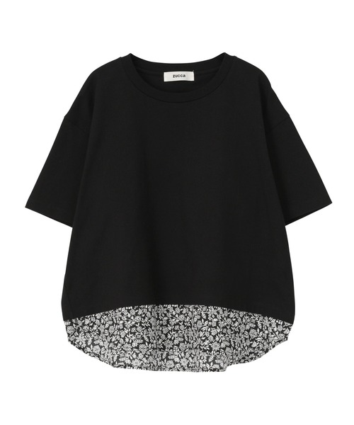 ズッカ　★一回、着用★ LIBERTY PRINTドッキング / Tシャツ ズッカ☆一回、着用☆ LIBERTY PRINTドッキング / Tシャツ