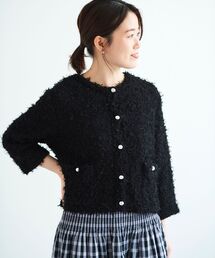 新品　le.coeur blanc ブラック黒 膝丈コート le.coeur blanc(ルクールブラン)/アウター｜1page｜通常価格と