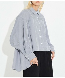 Settimissimo | ボリュームスリーブ フレア ブラウス シャツ(シャツ/ブラウス)