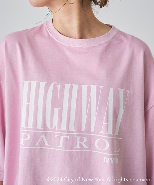 Omekashi（オメカシ）の「HIGH WAY NYC BIG Tシャツ（Tシャツ/カットソー・レディース・ピンク・FREE）」の14枚目の写真