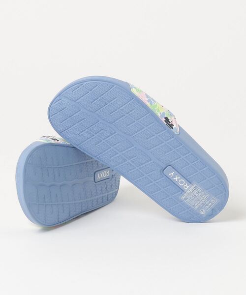 ROXY(ロキシー)の「ROXY/ロキシー キッズ サンダル ロキシーガール スリッピー ツー 公園 海 川 山 TSD241237(サンダル・キッズ・ライトブルー/ホワイト・18.0cm/20.0cm/22.0cm)」の4枚目の写真