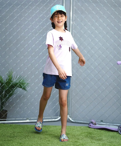 ROXY(ロキシー)の「ROXY/ロキシー キッズ サンダル ロキシーガール スリッピー ツー 公園 海 川 山 TSD241237(サンダル・キッズ・ライトブルー/ホワイト・18.0cm/20.0cm/22.0cm)」の6枚目の写真