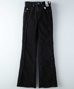 セール】レースアップヴィーガンレザーパンツ / Lace-Up Vegan Leather