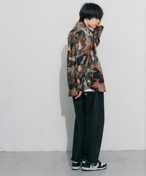 SENSE OF PLACE by URBAN RESEARCH(センスオブプレイスバイアーバンリサーチ)の「マーブルプリントレギュラーカラーシャツ(シャツ/ブラウス・メンズ・その他1/その他2・MEDIUM/LARGE)」の12枚目の写真