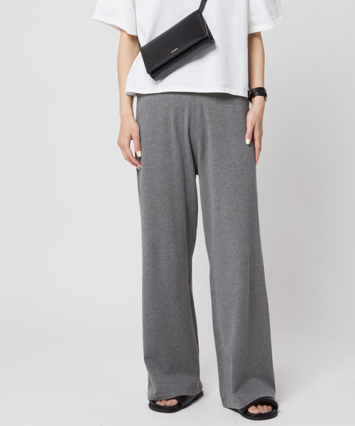 AP STUDIO（エーピーストゥディオ）の「ツインニットボトムス（スラックス・レディース・チャコールグレー・FREE/36/38）」の19枚目の写真