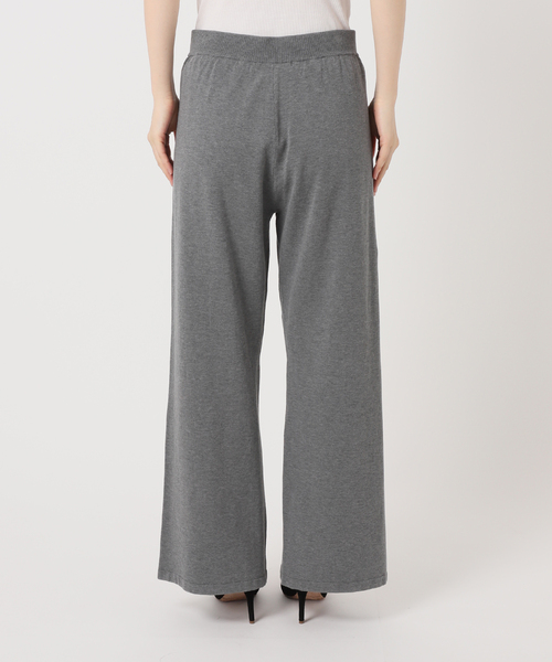 AP STUDIO（エーピーストゥディオ）の「ツインニットボトムス（スラックス・レディース・チャコールグレー・FREE/36/38）」の6枚目の写真